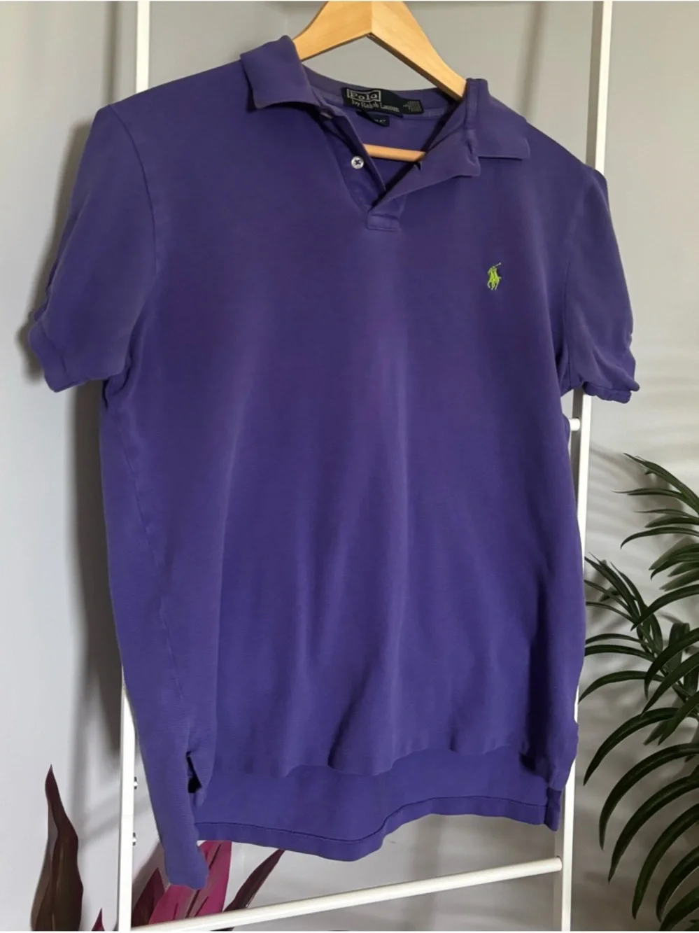Ralph Lauren Purple Polo with Green Pony Embroidery - Picture 4 of 16